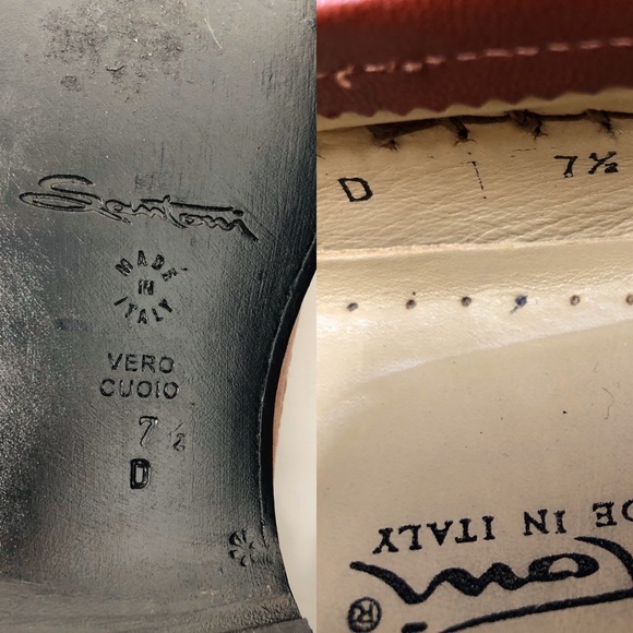 NEW Santoni Italian Leather Tassel Loafers 7.5D main image 7